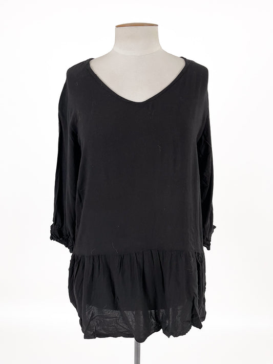 Jazz & Milly | Black Casual Top | Size XXL