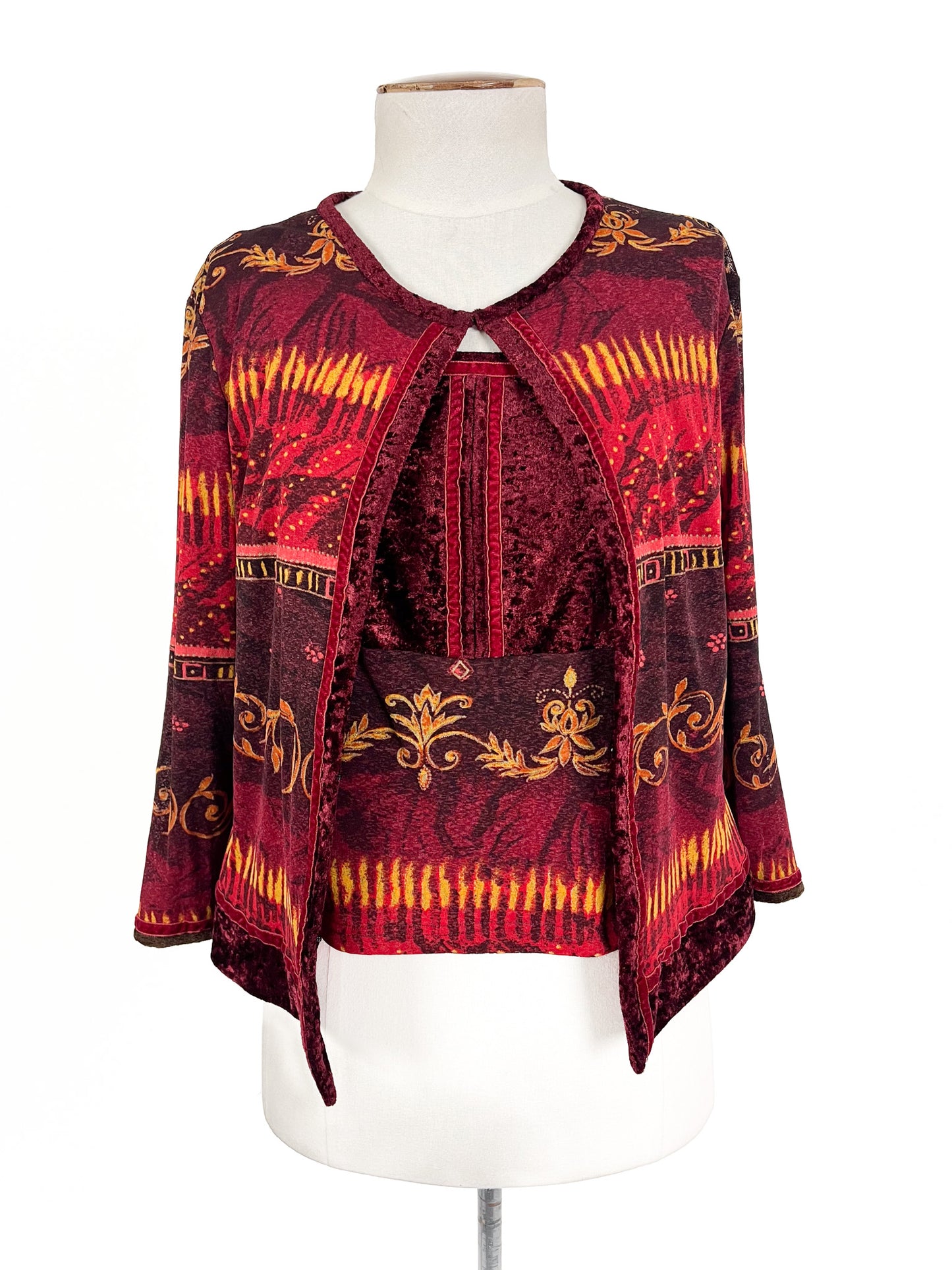 MM Moiselle | Multicoloured Casual Top | Size 12