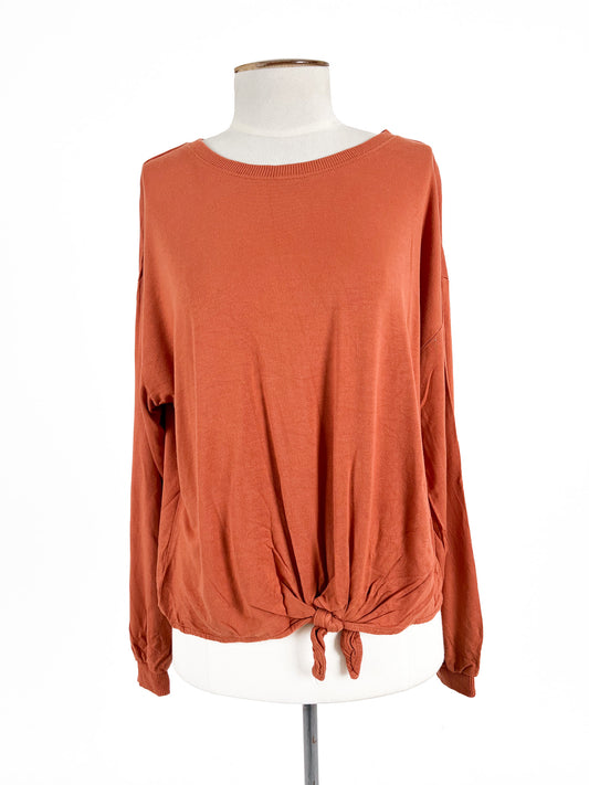 Zest | Orange Casual Top | Size S