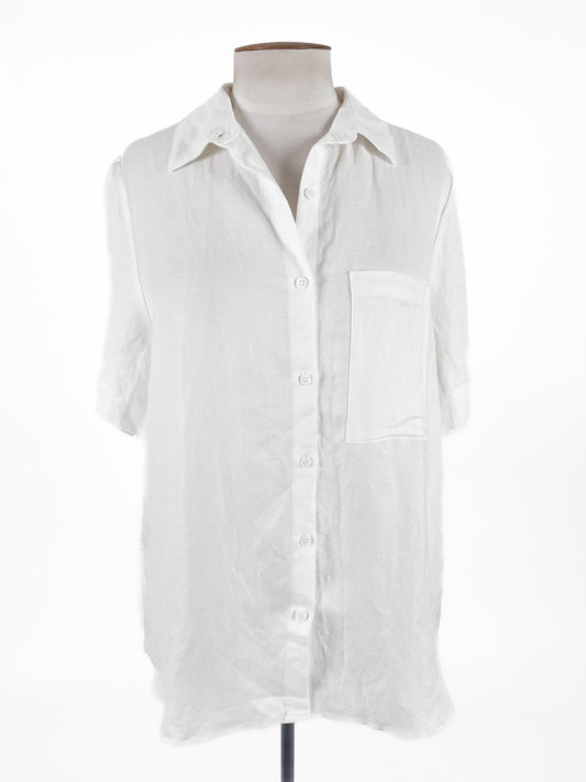 Mina | White Casual Top | Size 10