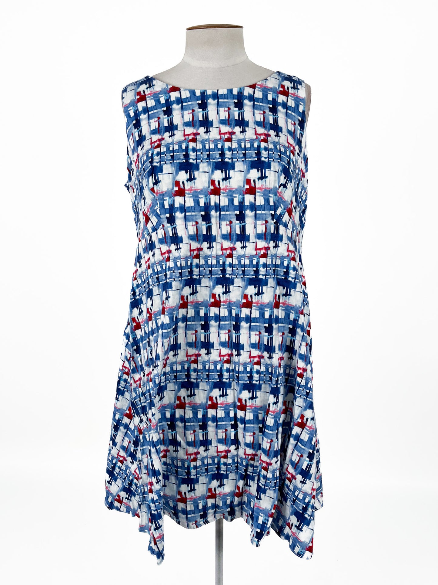 Cheryl Mackie | Multicoloured Workwear Dress | Size 16