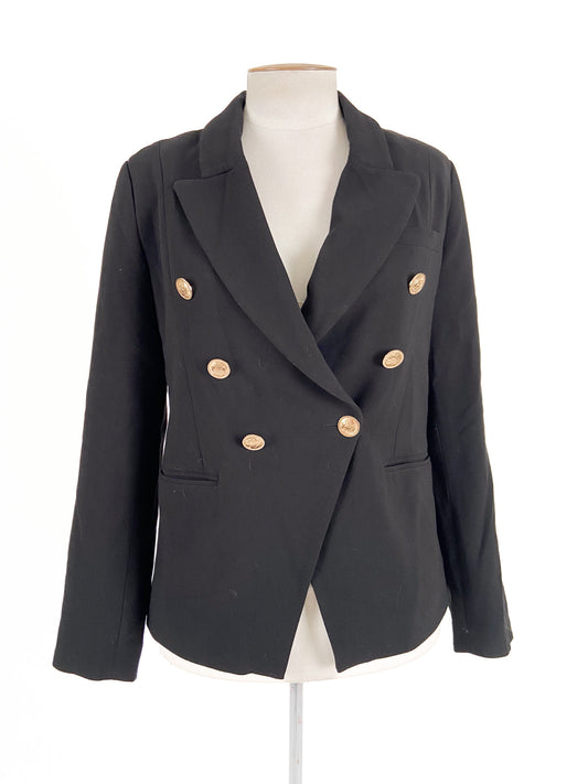 Decjuba | Black Workwear Jacket | Size 14