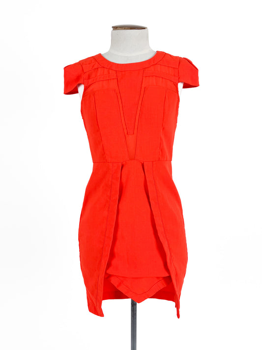 Dotti | Orange Casual Dress | Size 6
