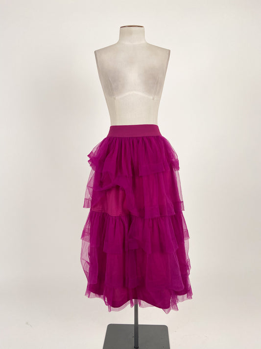 Pia | Purple Casual Skirt | Size XS