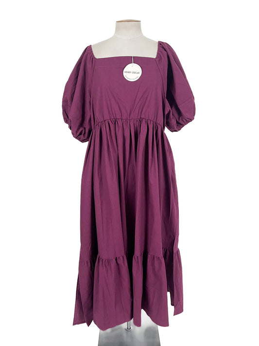 Henry Oscar | Purple Cocktail Dress | Size 24