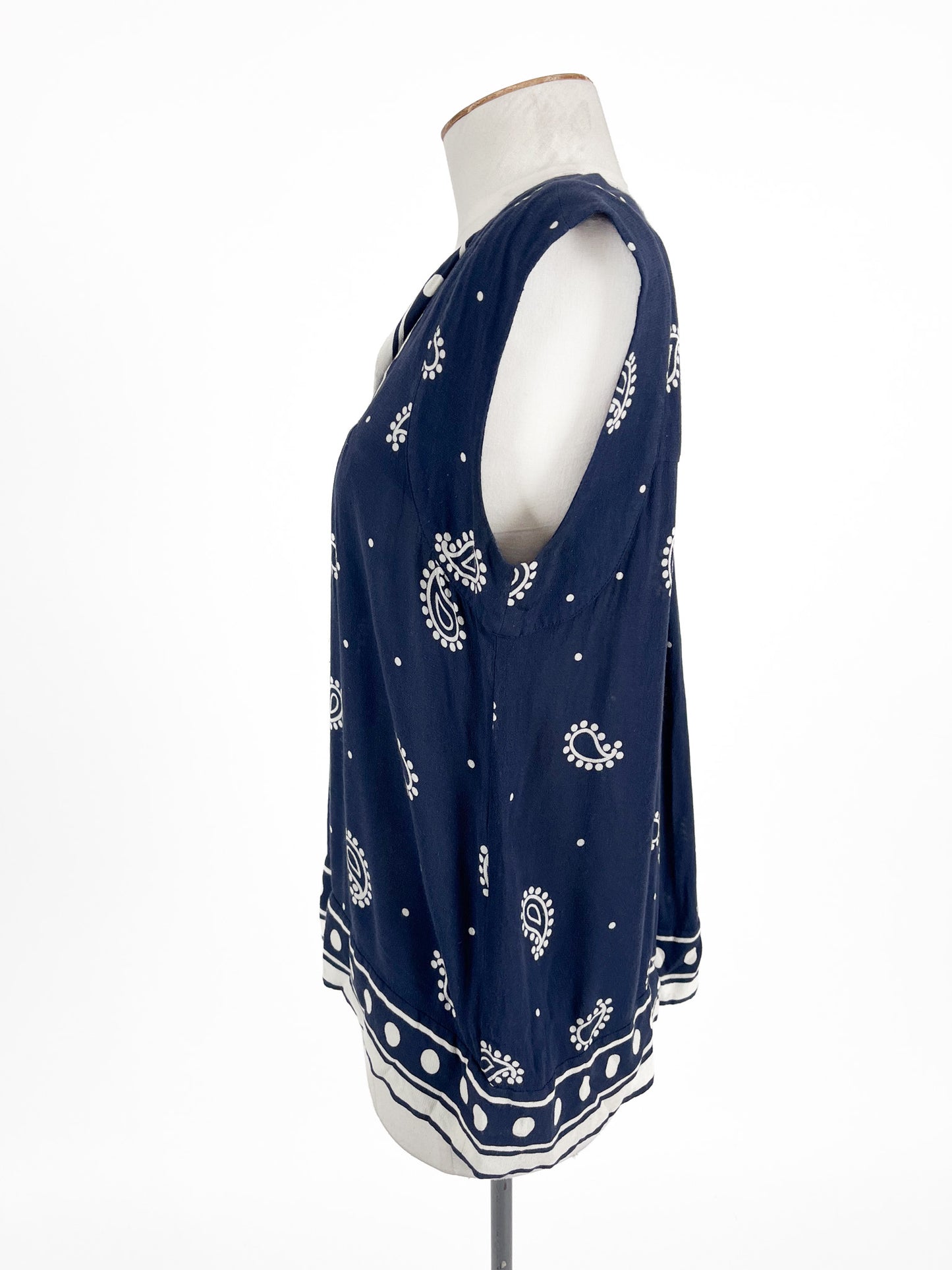 Country Road | Blue Casual Top | Size XS