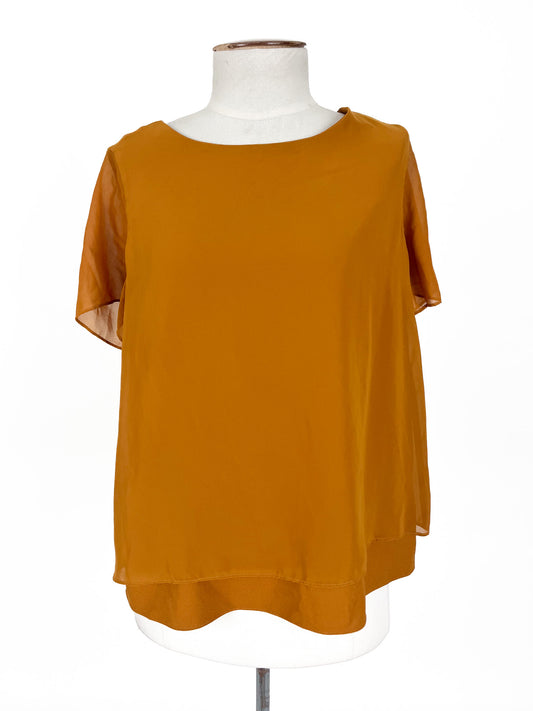 Oliver Black | Yellow Casual Top | Size 10