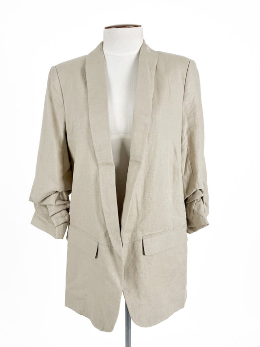 Zara | Beige Casual/Workwear Jacket | Size M