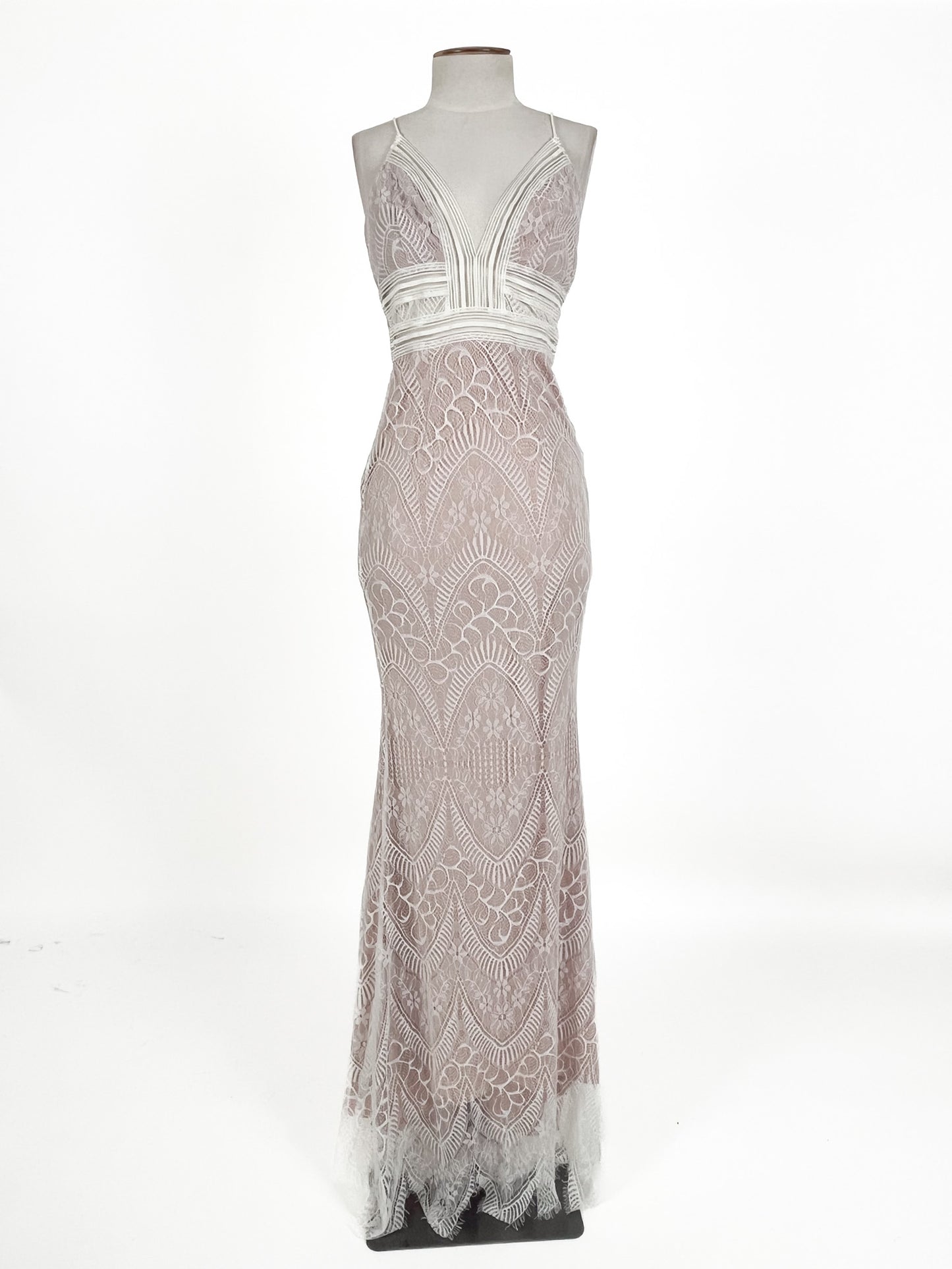 Morning Mist | White Dress | Size 8