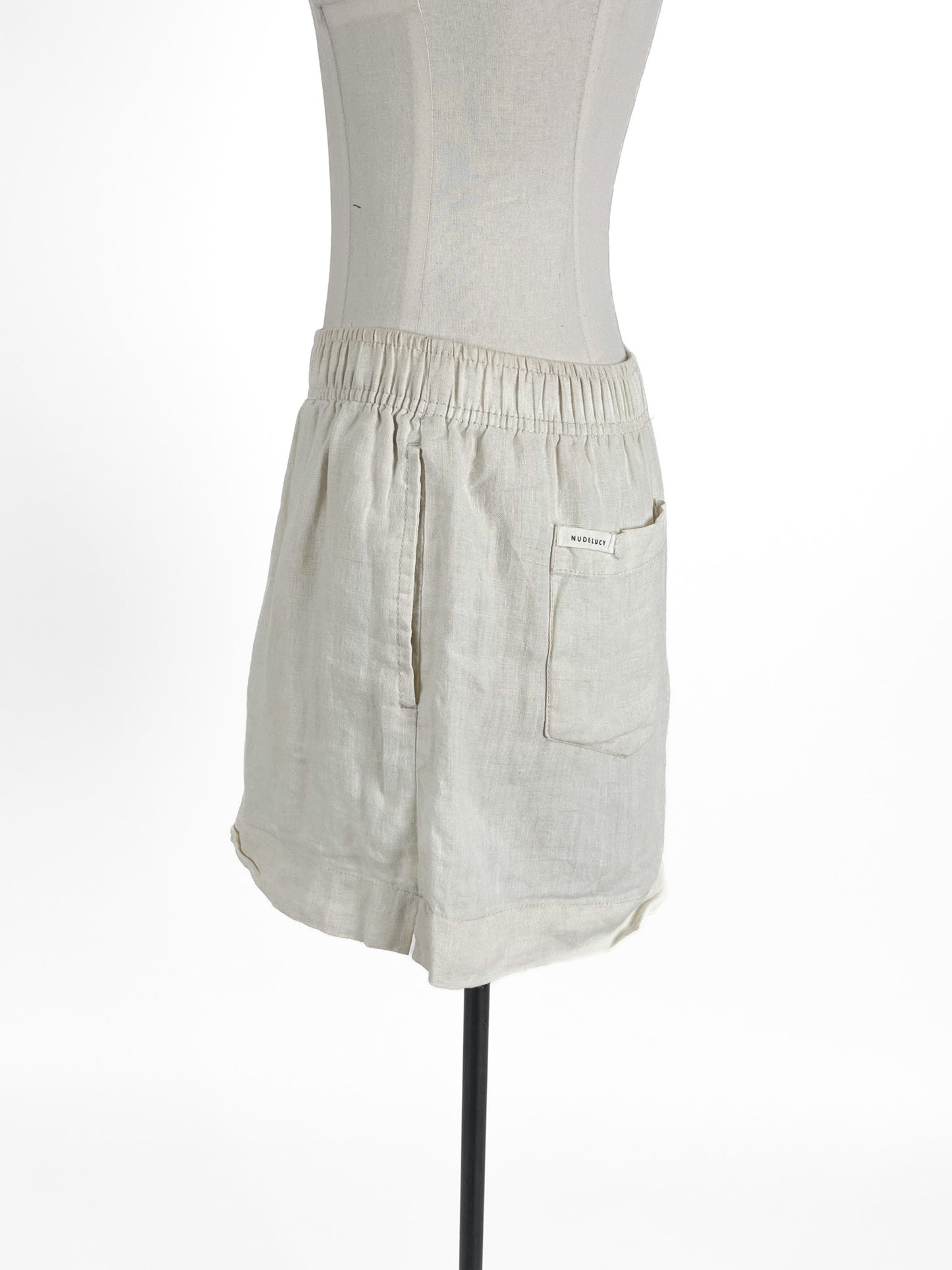 Nude Lucy | Beige Casual Shorts | Size XS