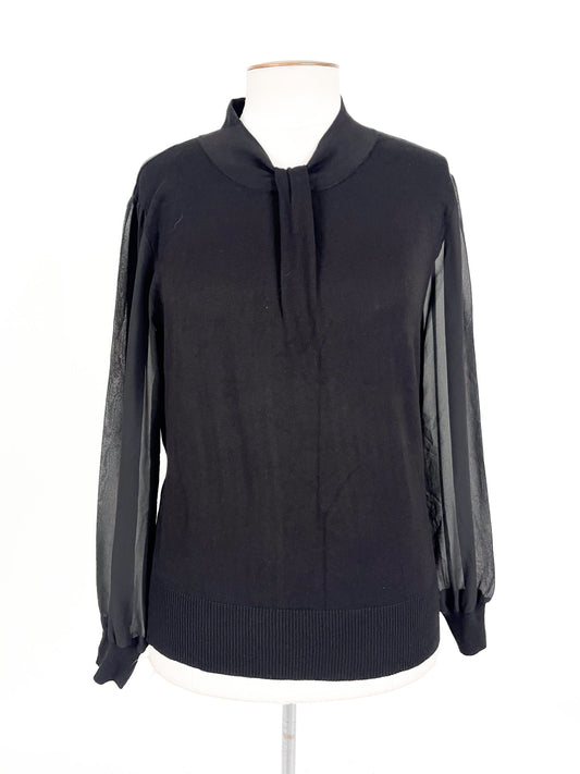 Jacqui.E | Black Casual Top | Size M