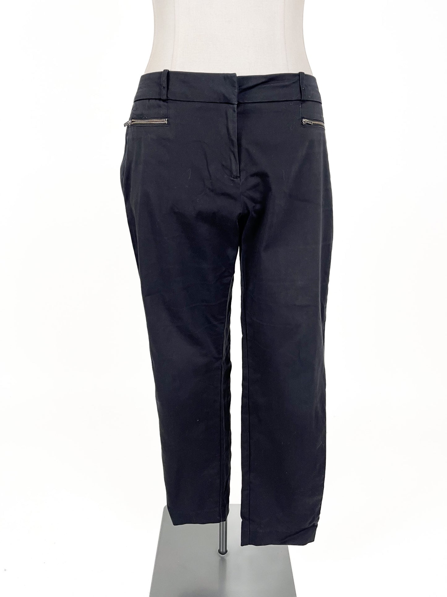 Portmans | Black Straight fit Pants | Size 12