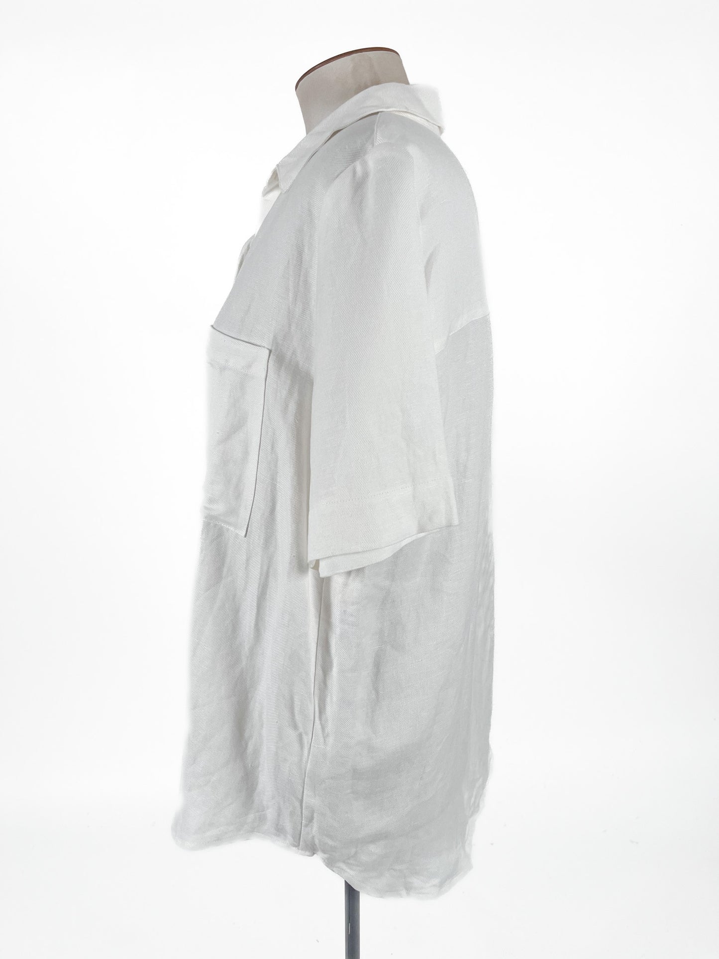 Mina | White Casual Top | Size 10