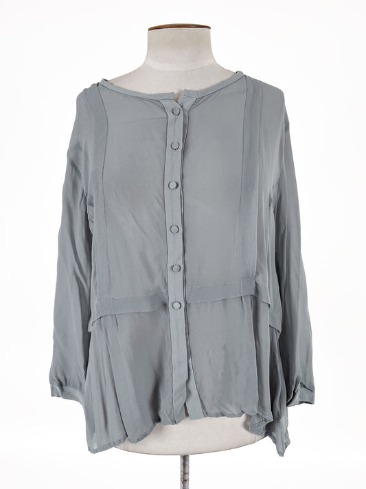Fray the Label | Grey Casual/Workwear Top | Size 10