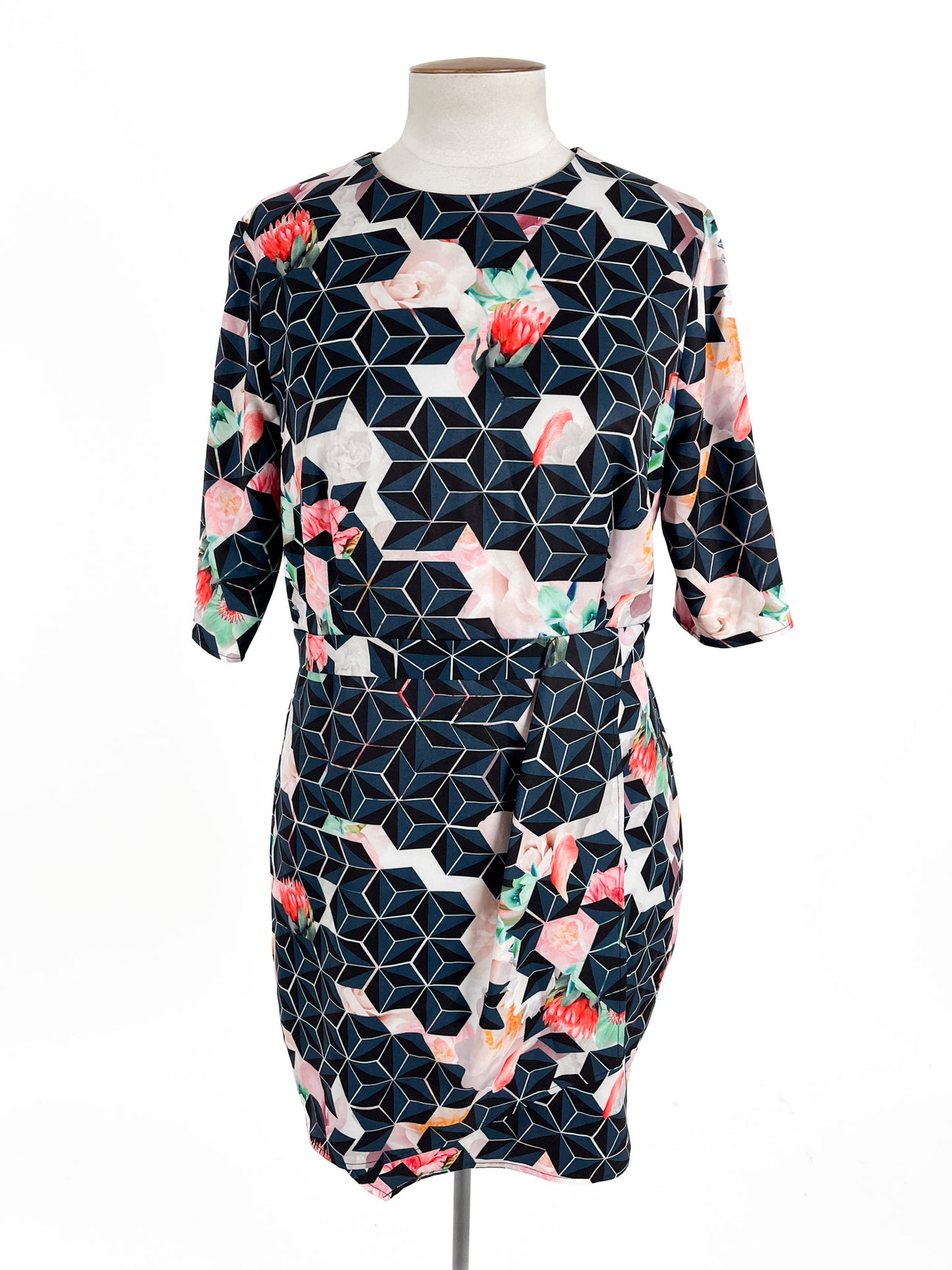 Cooper St | Multicoloured Casual/Workwear Dress | Size 16