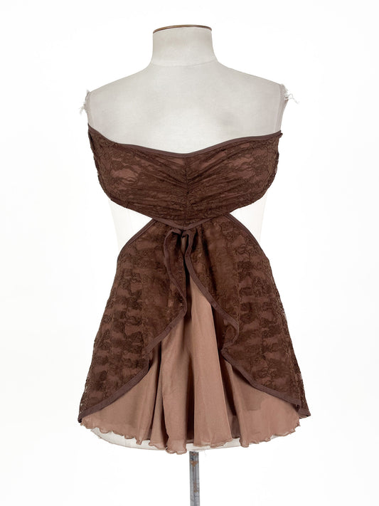 Tiger Mist | Brown Top | Size L