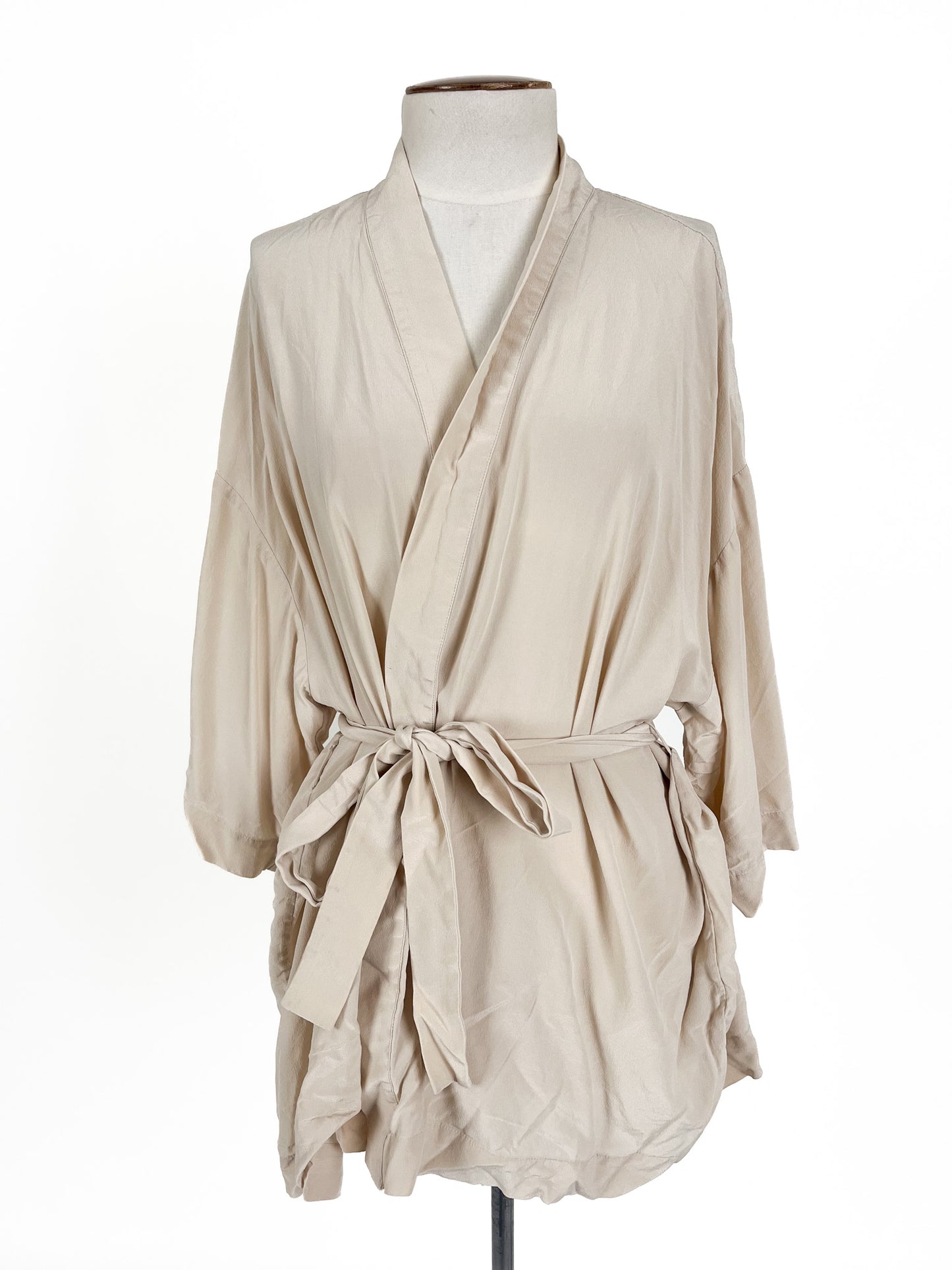 Juliette Hogan | Beige Casual Cardigan | Size 8