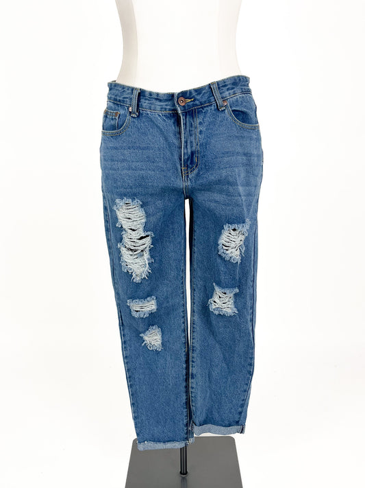 Liquor n Poker | Blue Casual Jeans | Size 12