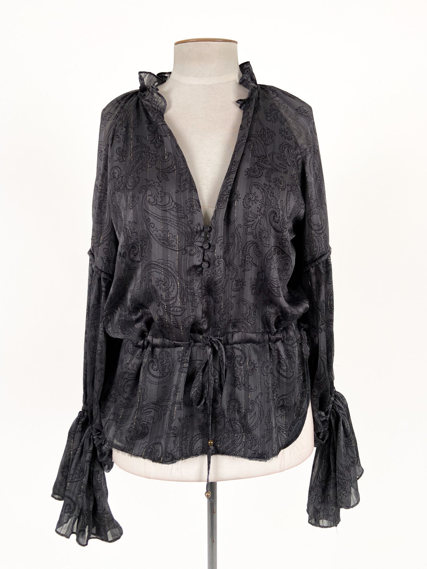 Shona Joy | Grey Casual Top | Size 12