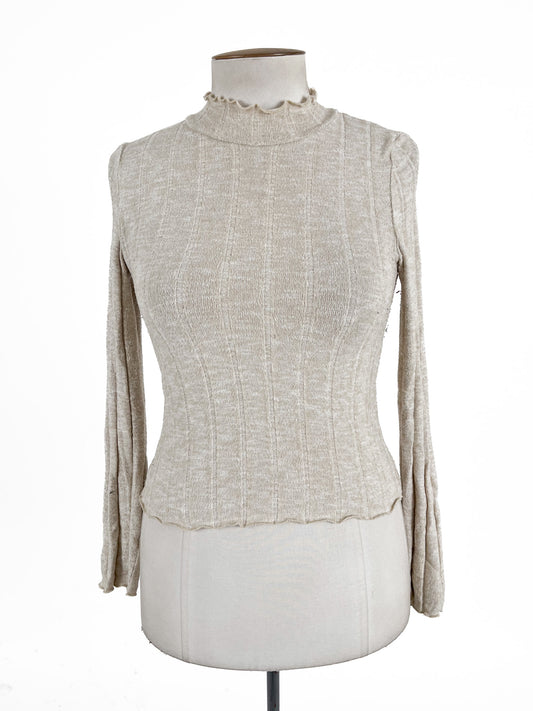 Zara | Beige Casual Top | Size M