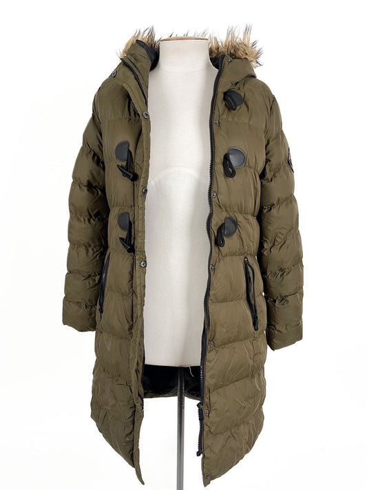 Boohoo | Green Casual Coat | Size 12
