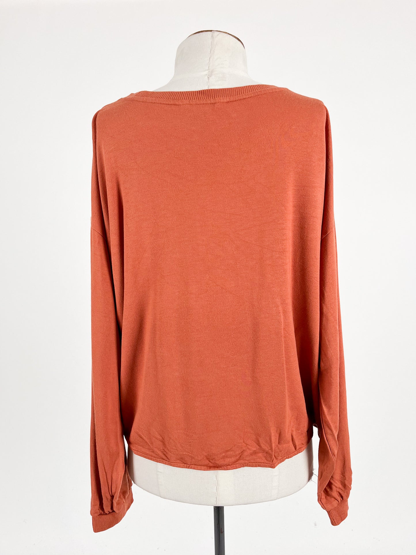 Zest | Orange Casual Top | Size S