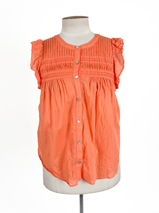 Just Jeans | Orange Casual Top | Size 8