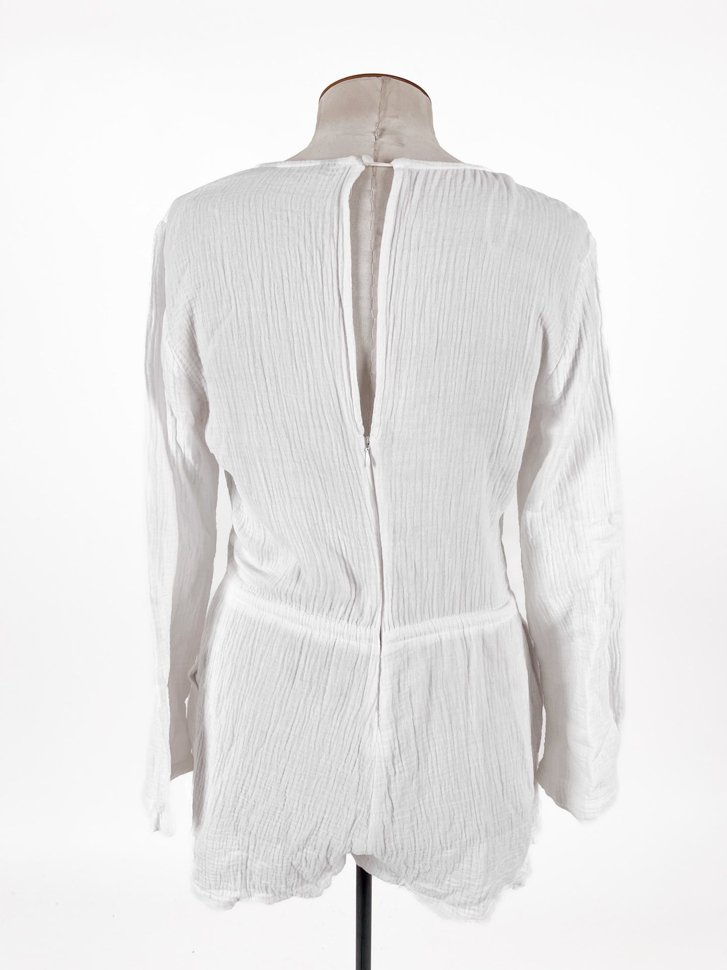 Glassons | White Casual Playsuit | Size 12