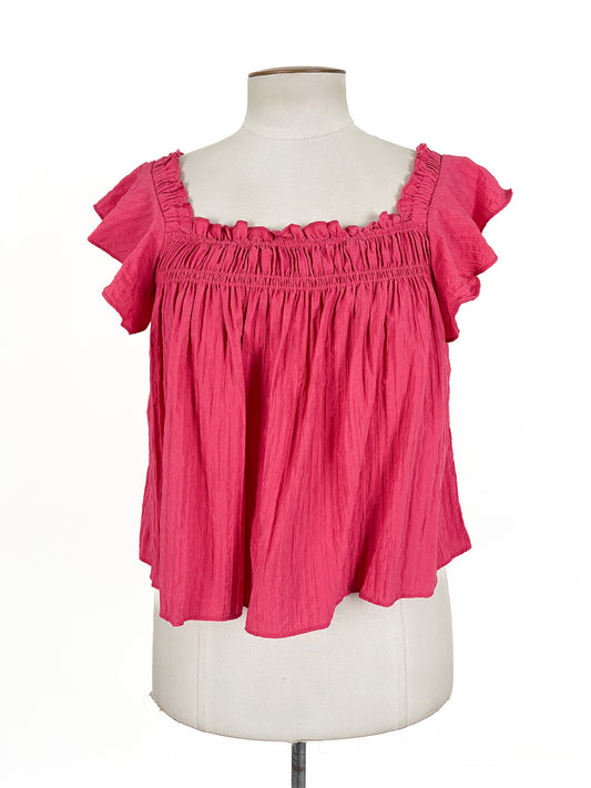 Mango | Pink Casual Top | Size M