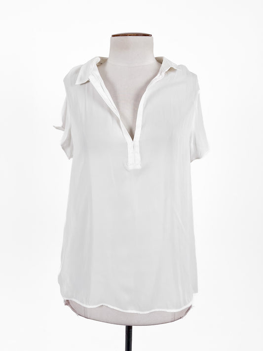 Zara | White Casual/Workwear Top | Size S
