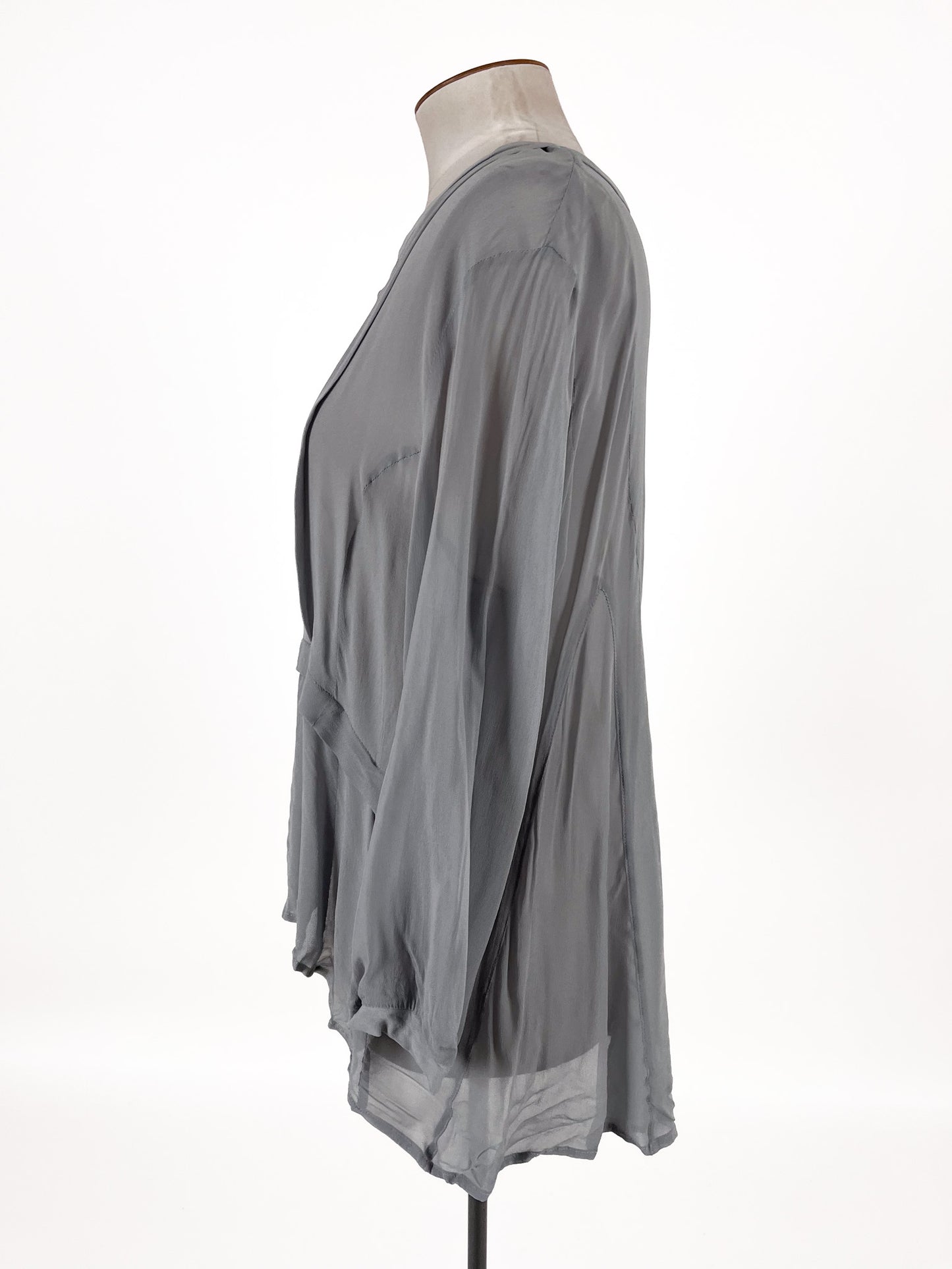 Fray the Label | Grey Casual/Workwear Top | Size 10