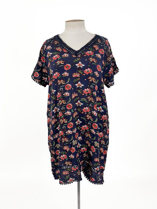 Lemon Tree - Navy Dress (Size 16)