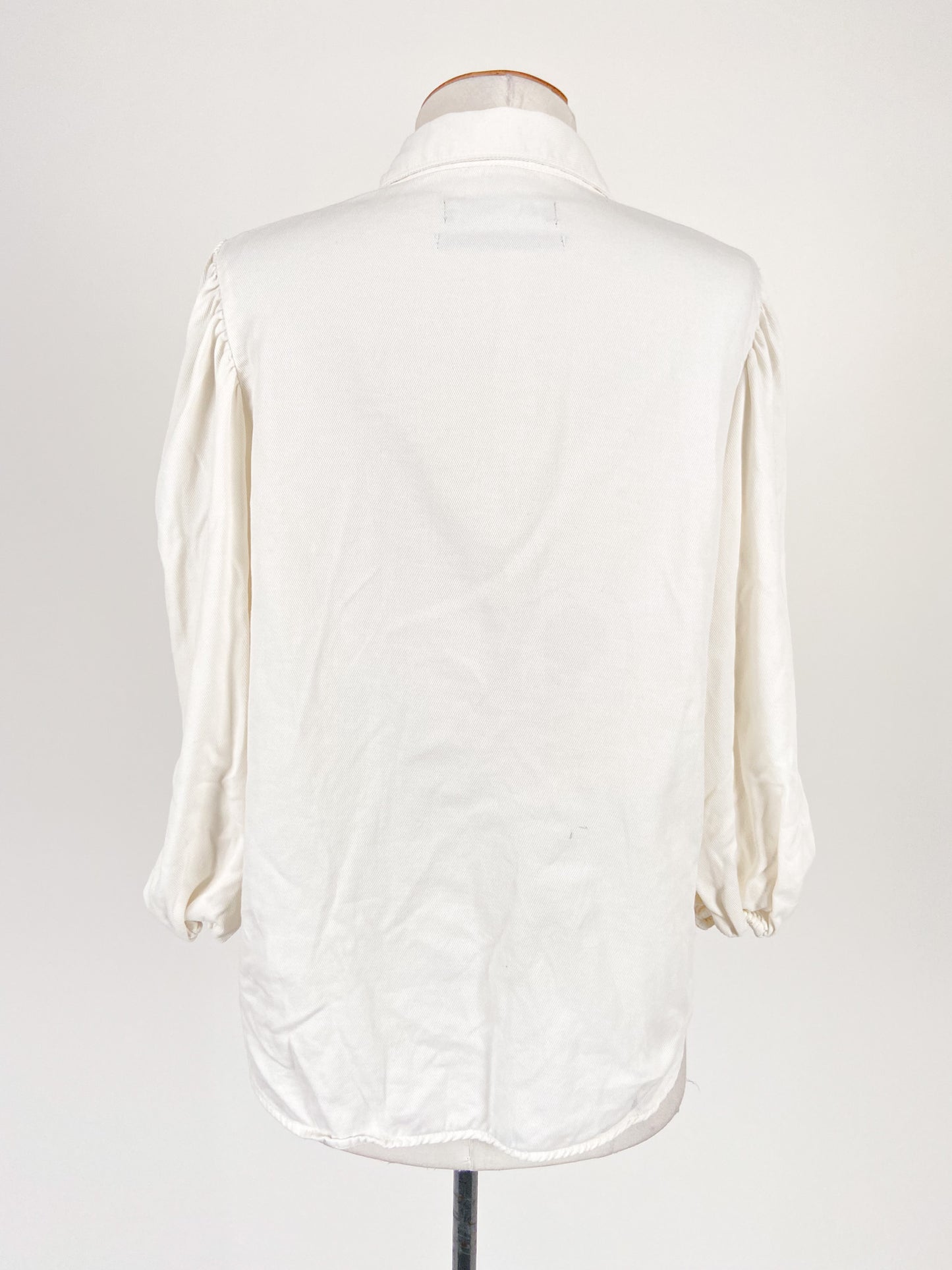 Zara | White Casual/Workwear Top | Size XS