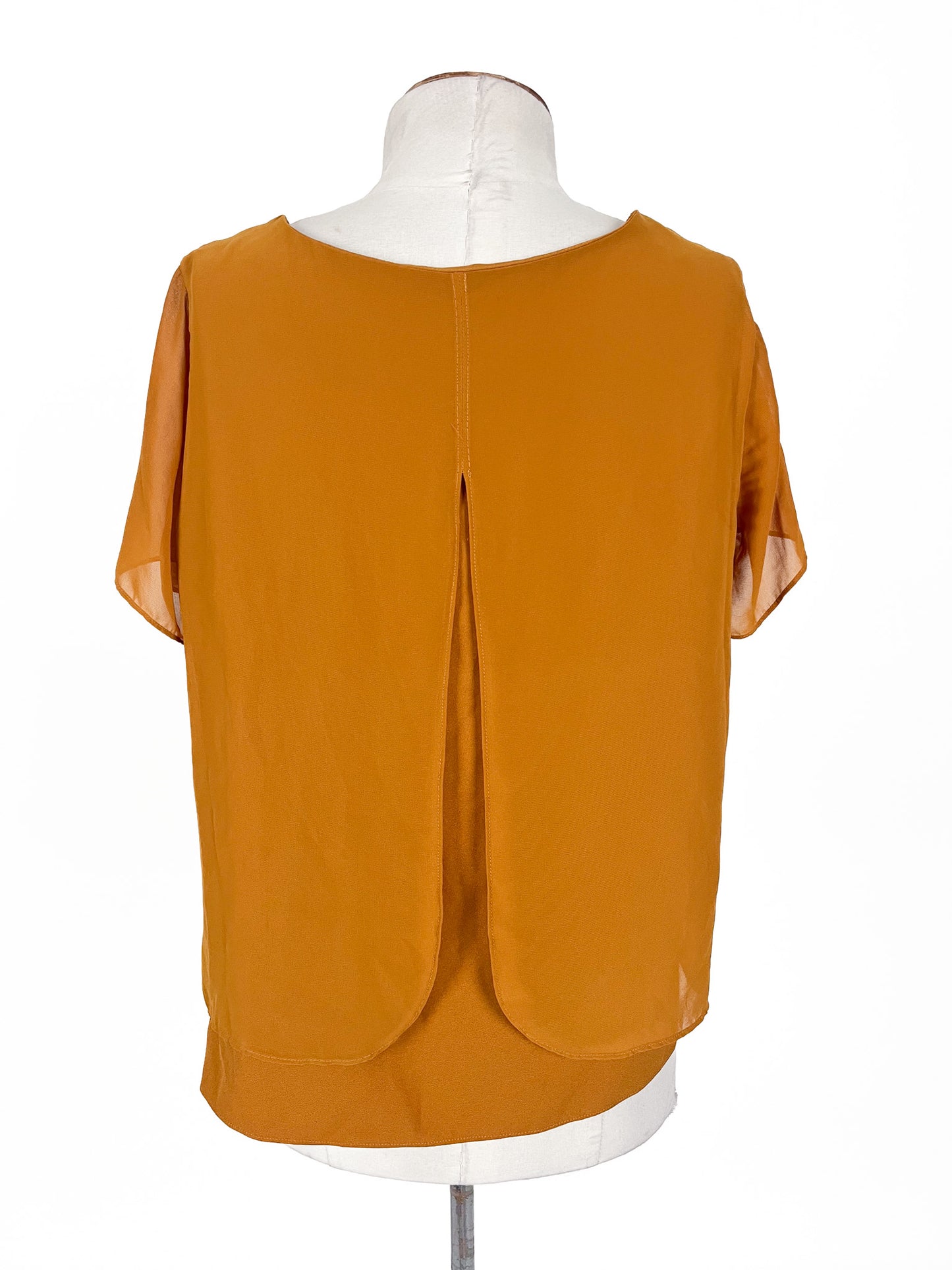 Oliver Black | Yellow Casual Top | Size 10