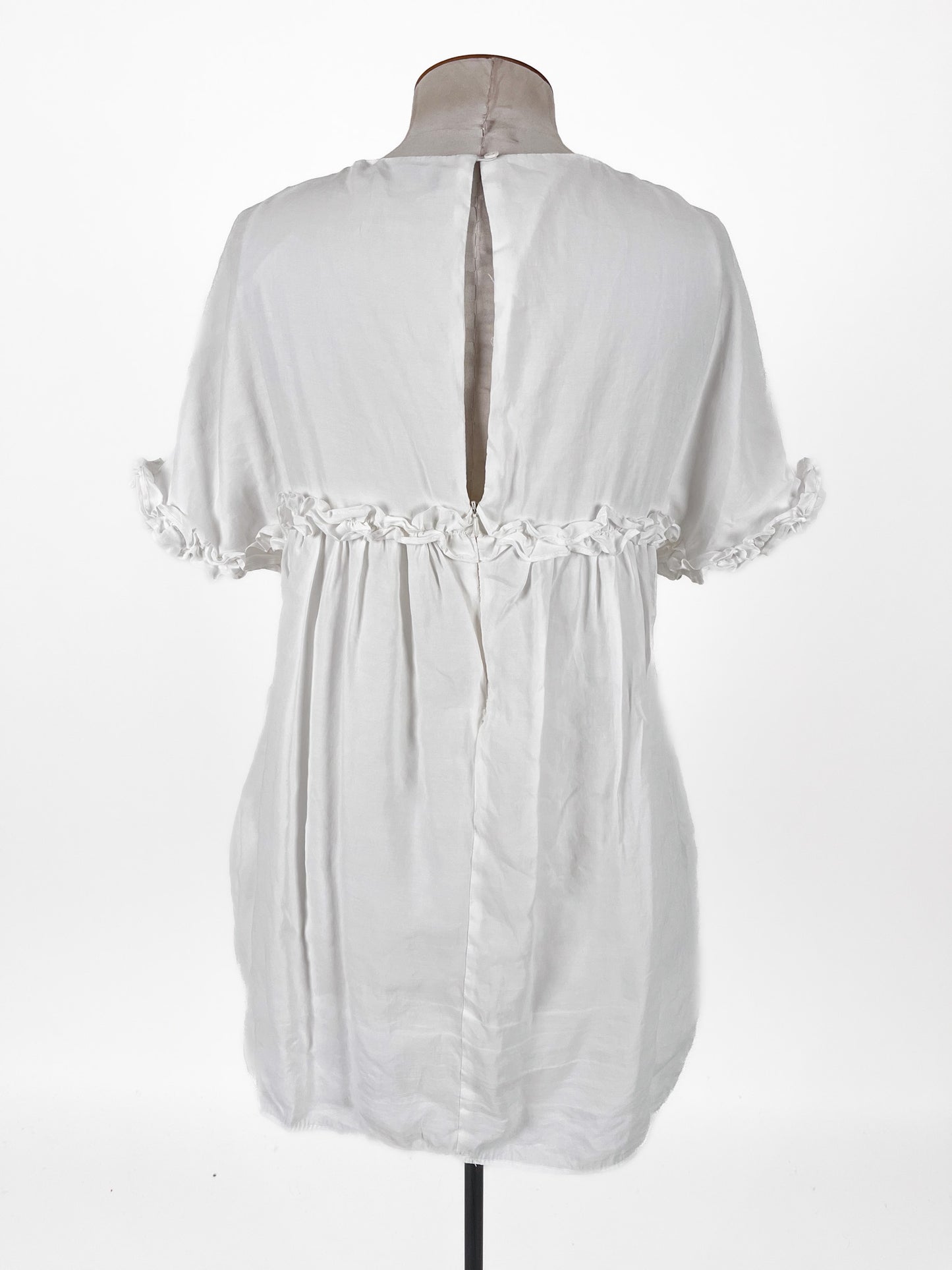 Zara | White Casual Dress | Size M