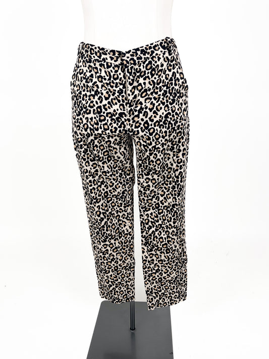 Zara | Multicoloured Cropped Pants | Size 12