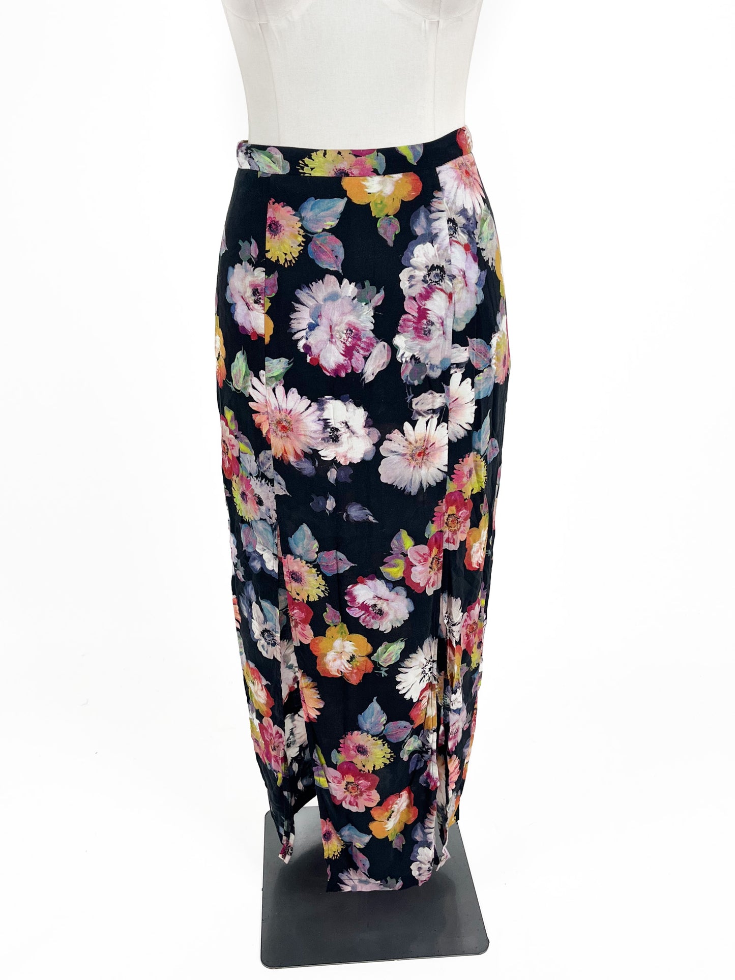 Poppy Lux | Multicoloured Casual Skirt | Size 10