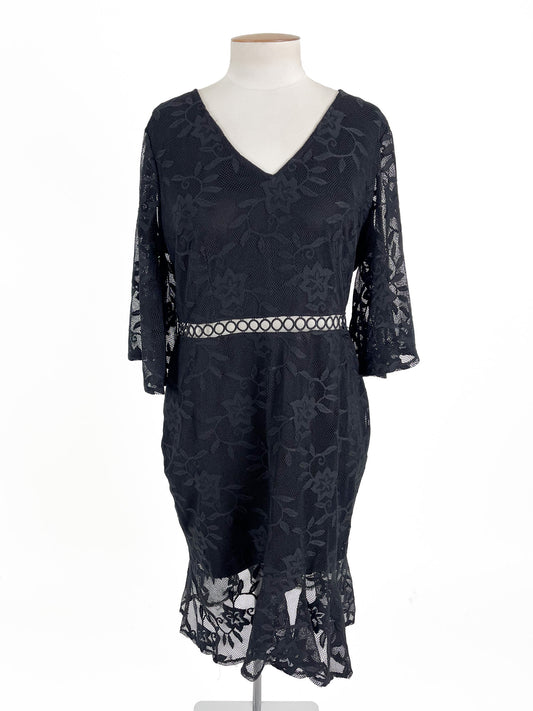 Divine Avenue | Black Cocktail/Workwear Dress | Size 16
