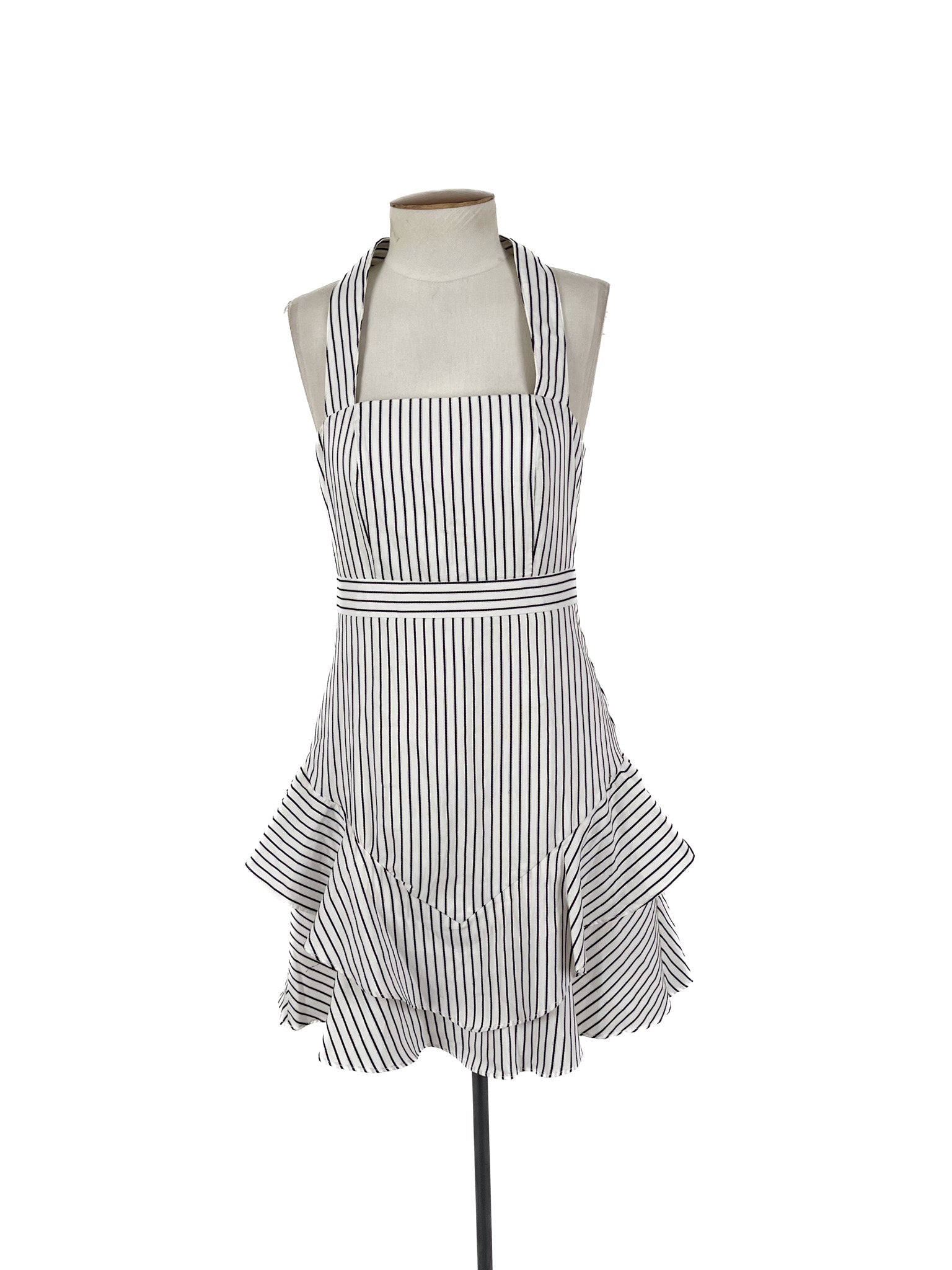 Calli - White Mini Dress (Size 8)