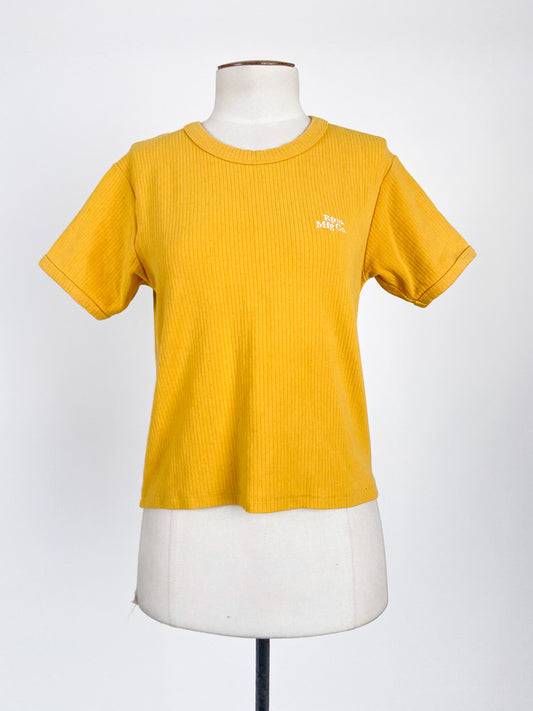 RPM | Yellow Casual Top | Size 8