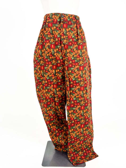 Lucy & Yak | Multicoloured Straight fit Pants | Size 20