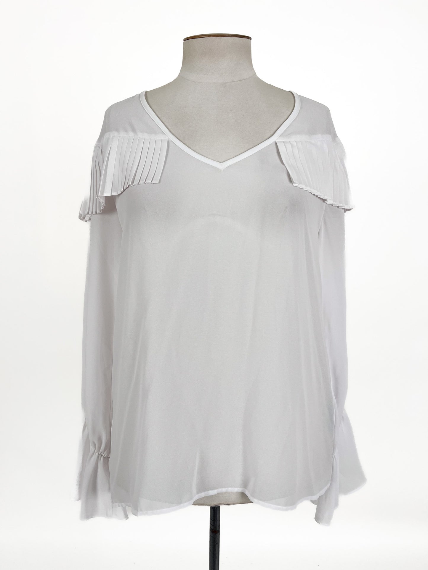 Augustine | White Top | Size L
