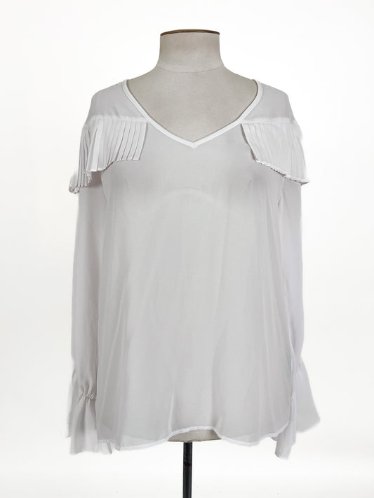 Augustine | White Top | Size L