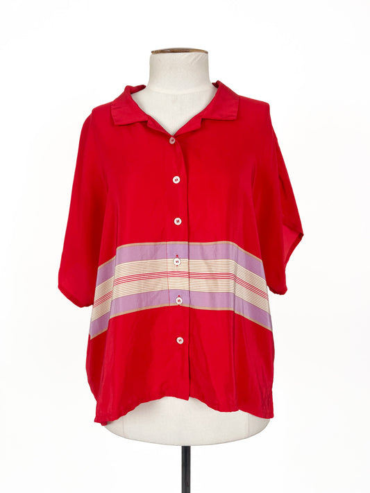 Widdess - Red Blouse (Size S)
