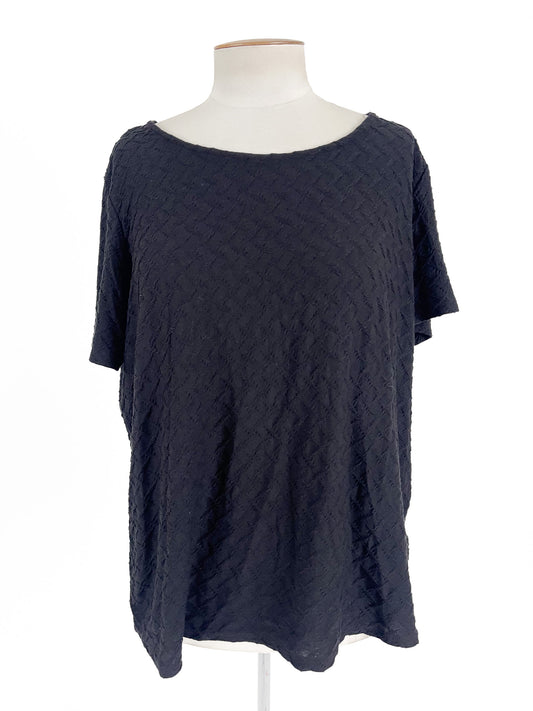 Pickaberry | Black Casual Top | Size XXL