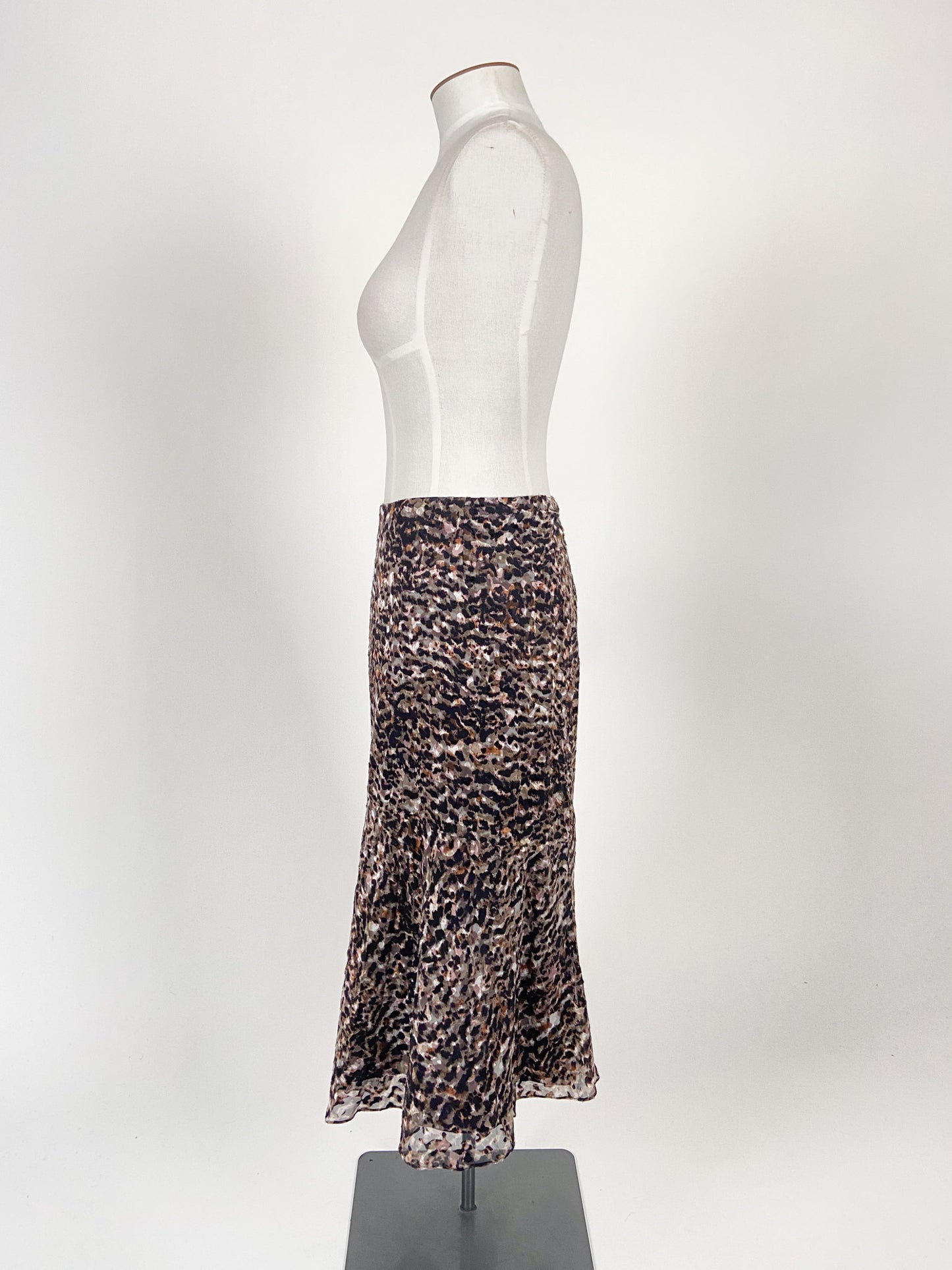 David Lawrence | Multicoloured Workwear Skirt | Size 12