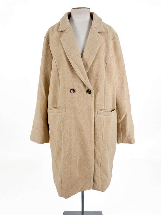 Ruby + Rain | Beige Casual Coat | Size M