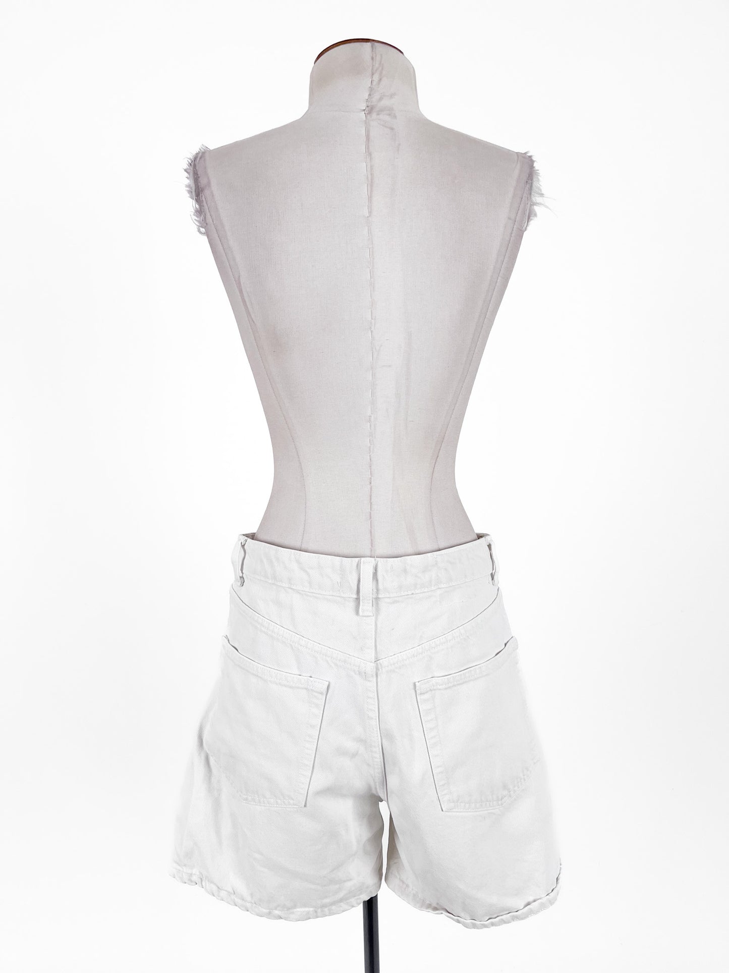 Zara | White Casual Shorts | Size 12