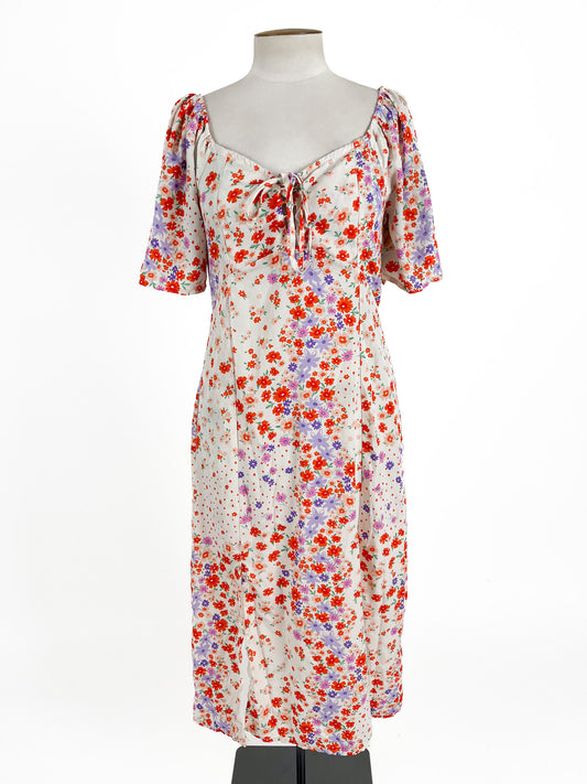 Influence | Multicoloured Casual Dress | Size 14