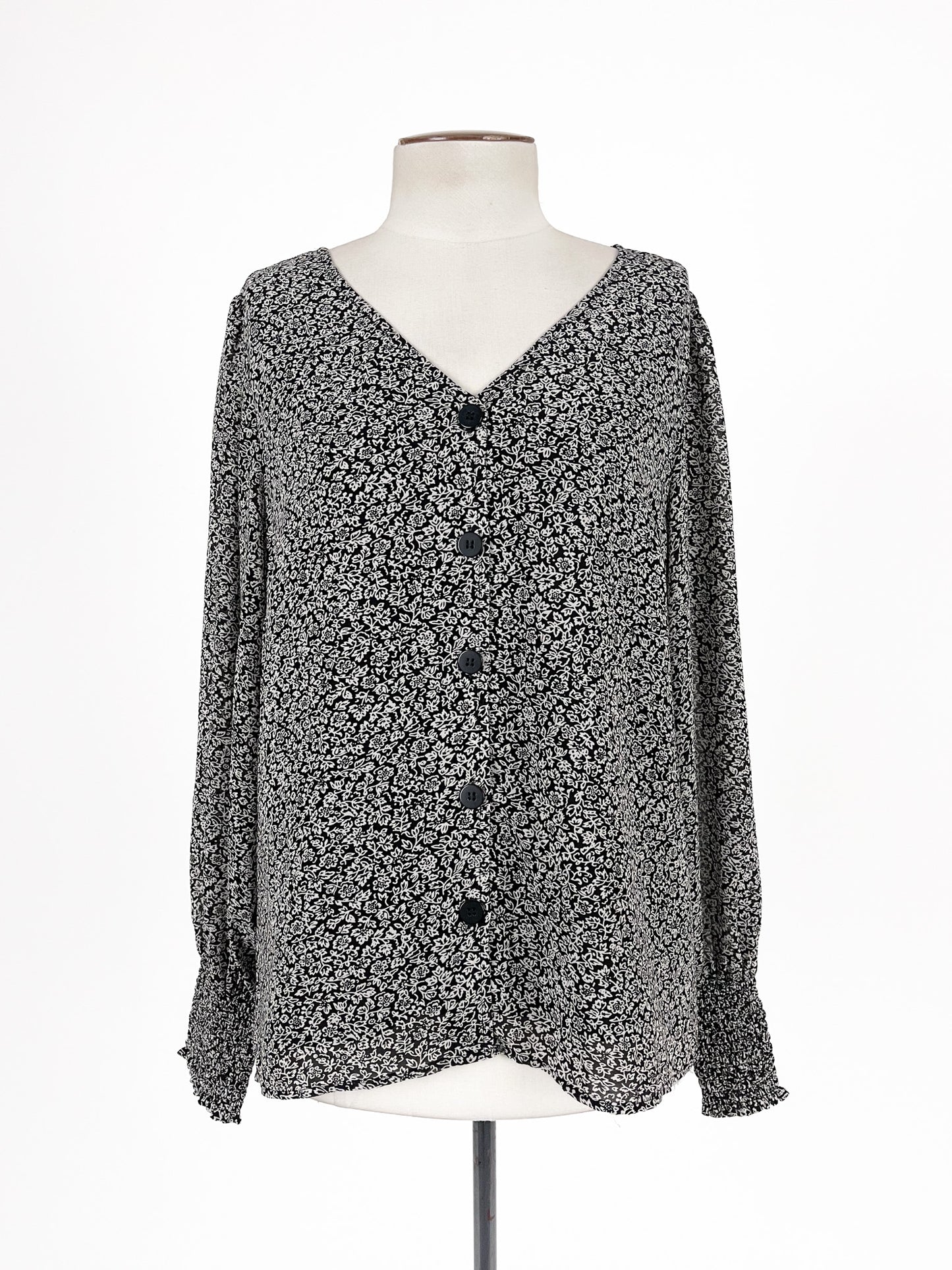 Whistle | Black Casual Top | Size 12